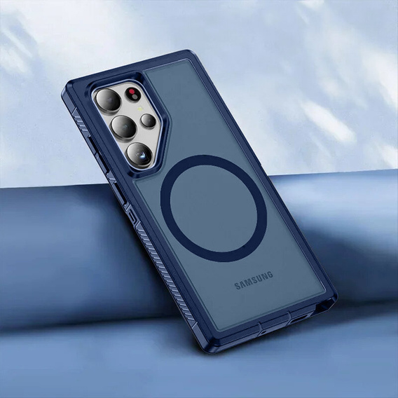 Чохол з рамкою для Samsung Galaxy S23 Ultra, для MagSafe, м'яти