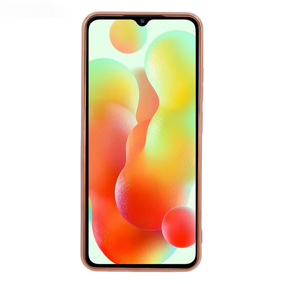 Чехол до Xiaomi Redmi 12C, Electro Ring, розовый rose gold