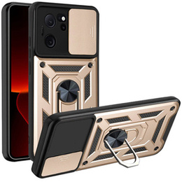 Чохол NOX Camera Slide Xiaomi 13T / 13T Pro, CamShield Slide, золотий