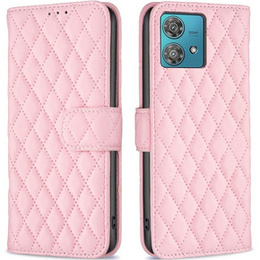 Чохол-книжка для Motorola Edge 40 Neo, Wallet, BINFEN COLOR, рожевий