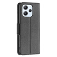 Чохол-книжка для Xiaomi Redmi 12 4G, Wallet Litchi Magnet, чорний
