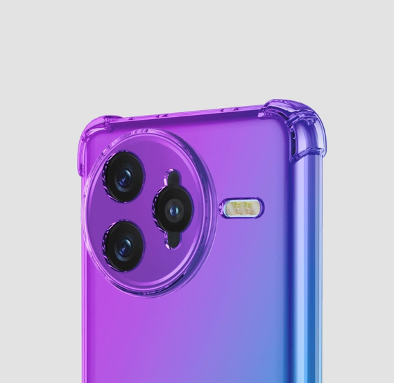 Чохол для Xiaomi Poco F7 Ultra, Gradient Dropproof, Фіолетовий / синій