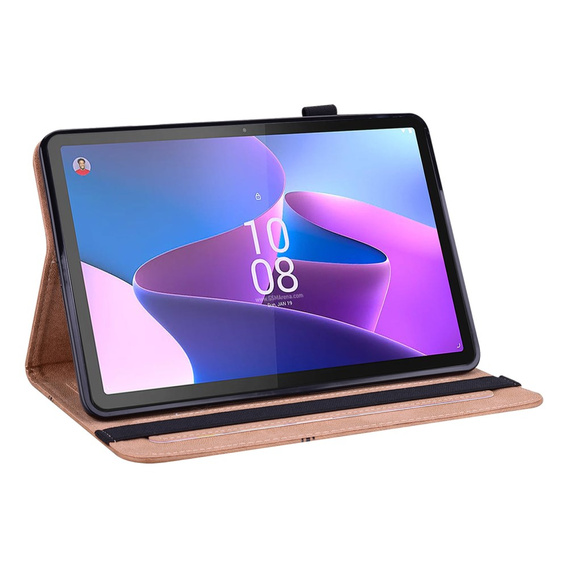 Чохол для Lenovo Tab P11 Gen 2 TB350FU TB350XU 11.5", Classic, з місцем для стилуса, коричневий