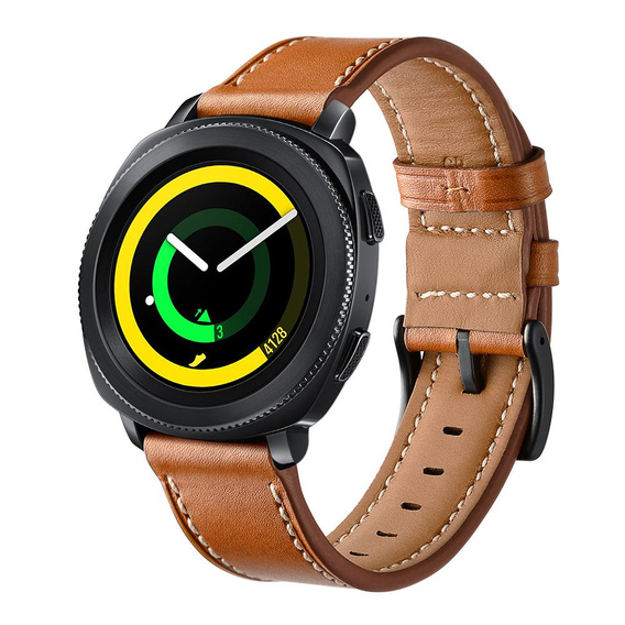 Кожаный ремешок Cowhide 20mm, Brown
