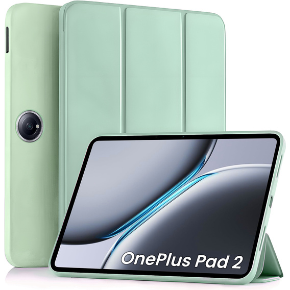 Чехол для OnePlus Pad 2, Smartcase, зелёный