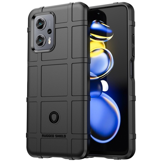 Чoхол до Xiaomi Poco X4 GT 5G, Rugged Shield, чорний
