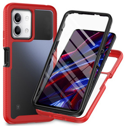 Чехол для Xiaomi Redmi Note 13 5G, Shockproof, с пленкой, красный