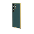Чехол до Samsung Galaxy S24 Ultra, GKK Leather, зелёный