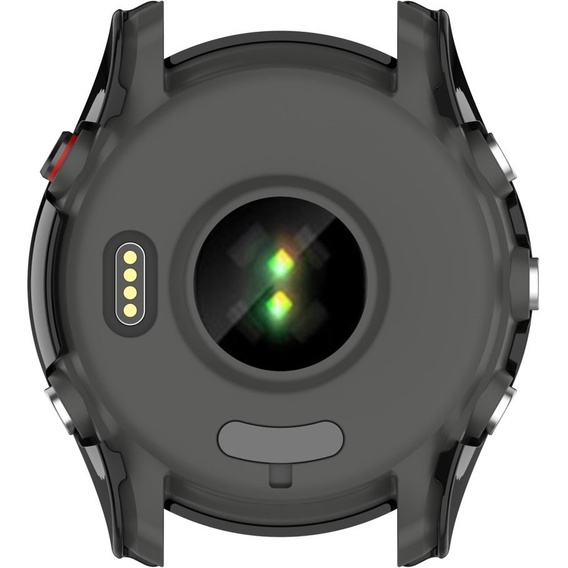 Силіконовий футляр із вбудованим захисним склом до Garmin Forerunner 255, Black