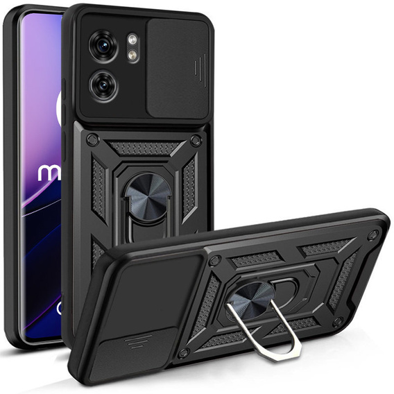 Чохол NOX Camera Slide Motorola Edge 40, CamShield Slide, чорний