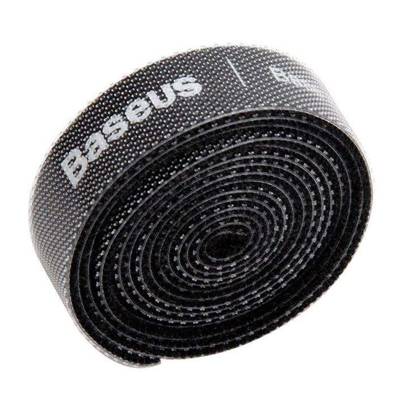 BASEUS Velcro Strap Pasek Na Rzep Opaska Kablowa Taśma 3m - Black