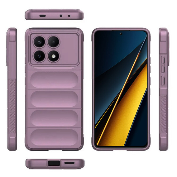 Чехол до Xiaomi Poco F6 Pro, Gaming Shockproof, фиолетовый