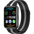 Браслет  MilaneseBand для Huawei Watch Fit 2 - Black / Grey