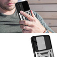 Чехол NOX Camera Slide Samsung Galaxy A14 4G/5G, CamShield Slide, серебро