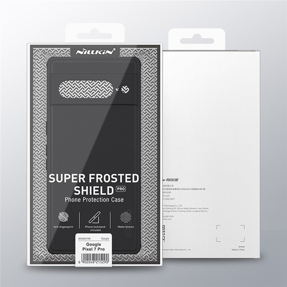 Чохол NILLKIN для Google Pixel 7 Pro 5G, Super Frosted Shield Case, чорний
