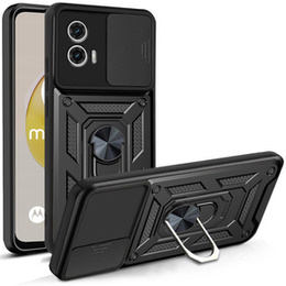 Чехол NOX Camera Slide Motorola Moto G73 5G, CamShield Slide, чёрный