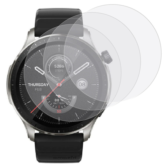3x ERBORD Гідрогелева фольга для Amazfit GTR 4