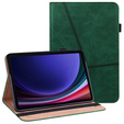 Чехол для Samsung Galaxy Tab S10 Lite / S10 FE / S9 FE / S9, Classic, с местом для стилуса, зелёный
