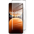 3D загартоване скло для Realme GT 7 Pro, чорна рамка
