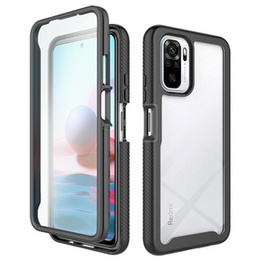 Чoхол Shockproof до Xiaomi Redmi Note 10 / 10S, із захисним екраном, м'яти
