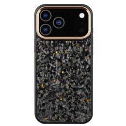 Магнітний чохол з арамідного волокна з металевою рамкою для iPhone 17 Pro Max
