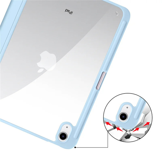 Чехол для iPad 10.9 2022 10 Gen, Smartcase Hybrid, с местом для стилуса, синий