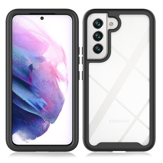 Чoхол Shockproof до Samsung Galaxy S22 5G, із захисним екраном, м'яти