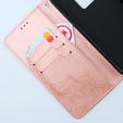 Откидной чехол для Xiaomi 13T / 13T Pro, Mandala, розовый rose gold