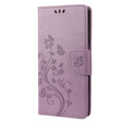 Чохол-книжка для Oppo Reno8 T 4G, Mandala Flower, фіолетовий