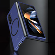 Чехол Skin-touch для Samsung Galaxy Z Fold5 5G, MagSafe, синий
