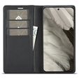 Чохол-фліп для Google Pixel 8A, Carbon LC.IMEEKE, чорний