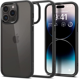 Чехол Spigen до iPhone 14 Pro, Ultra Hybrid, Мэтт чёрный