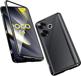 Чехол для Xiaomi Poco F6, Frame Case, чёрный
