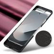 Чохол для Samsung Galaxy Z Flip7 FE / Z Flip6, CASE Litchi Leather, червоний