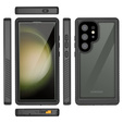 Водонепроницаемый чехол IP68 для Samsung Galaxy S24 Ultra, Redpepper, чёрный