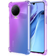 Чехол для Infinix Note 12 2023, Gradient Dropproof, Фиолетовый / синий