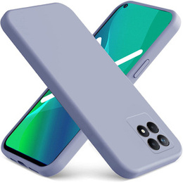 Чoхол до Realme 8i, Silicone Lite, лавандовий