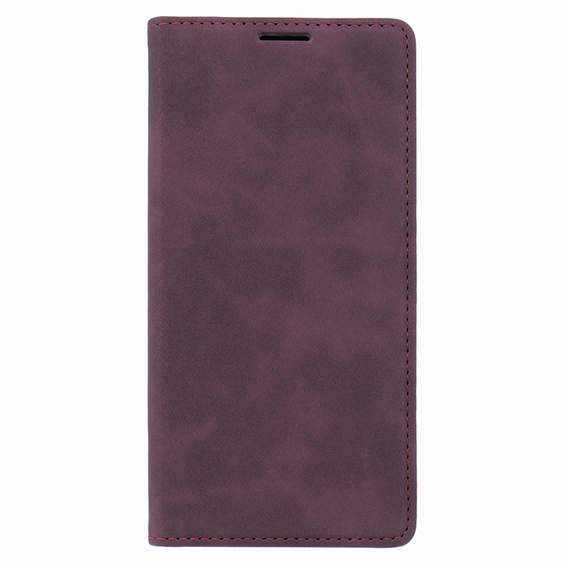 Чохол для Xiaomi 13T / 13T Pro, ERBORD Vintage, гаманець з клапаном, червоний
