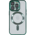 Чехол до iPhone 13 Pro, MagSafe Hybrid, зелёный