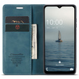 Чехол CASEME для Samsung Galaxy A04S / A13 5G, Leather Wallet Case, зелёный