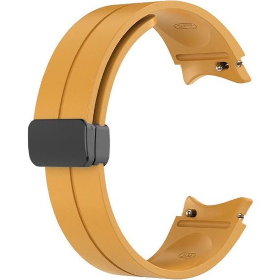 Силиконовый ремешок для Fitbit Inspire 3, Red Samsung Galaxy Watch 4 / 5 40/42/44/46/45MM PRO, Yellow