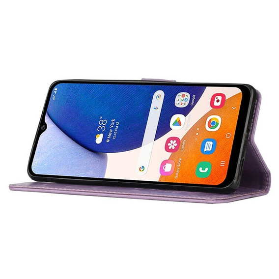 Чохол-книжка для Samsung Galaxy A55 5G, Wallet, Butterfly, фіолетовий