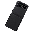Чохол Litchi Leather для Samsung Galaxy Z Flip 4, Black