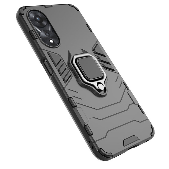 Чoхол до Oppo A78 5G, Kickstand Ring, чорний