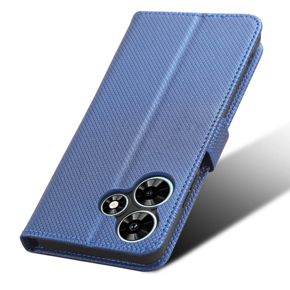Откидной чехол для Infinix Hot 30i, Wallet Smart Magnet, синий