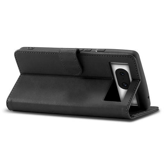 Откидной чехол для Google Pixel 8A, LC.IMEEKE, чёрный