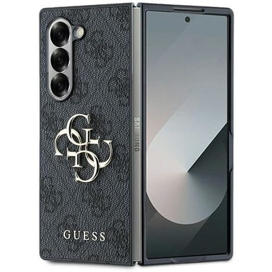 Чехол GUESS до Samsung Galaxy Z Fold6, 4G Big Metal Logo, чёрный