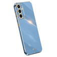Чехол для Samsung Galaxy A55 5G, Glamour CamShield, синий