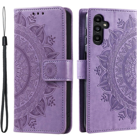 Чохол-книжка для Samsung Galaxy S23 FE, Mandala, синій