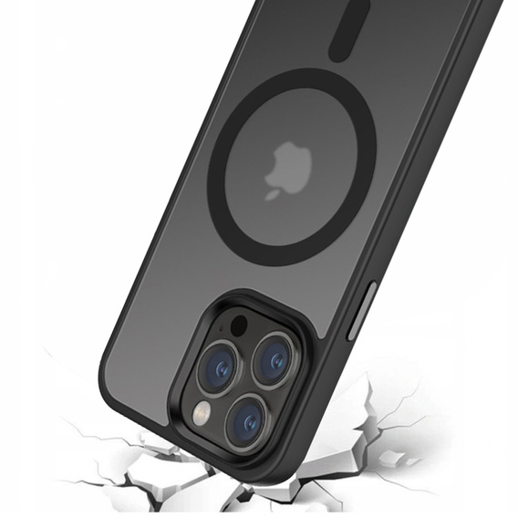 Чехол до iPhone 14 Pro Max, Simple MagSafe, чёрный